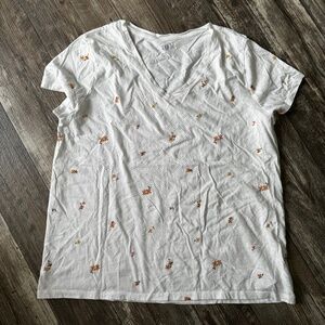 Womans V-neck T-shirt